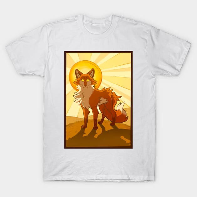 Vixen of the Sun T-Shirt by Midas Wood 